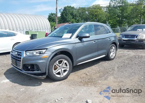 2019 Audi Q5 45 Premium from USA, damaged, VIN WA1ANAFY7K2045561